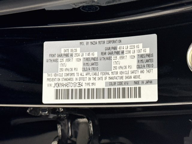 New 2026 Jet Black Mica Mazda 2.5 S AWD image 29