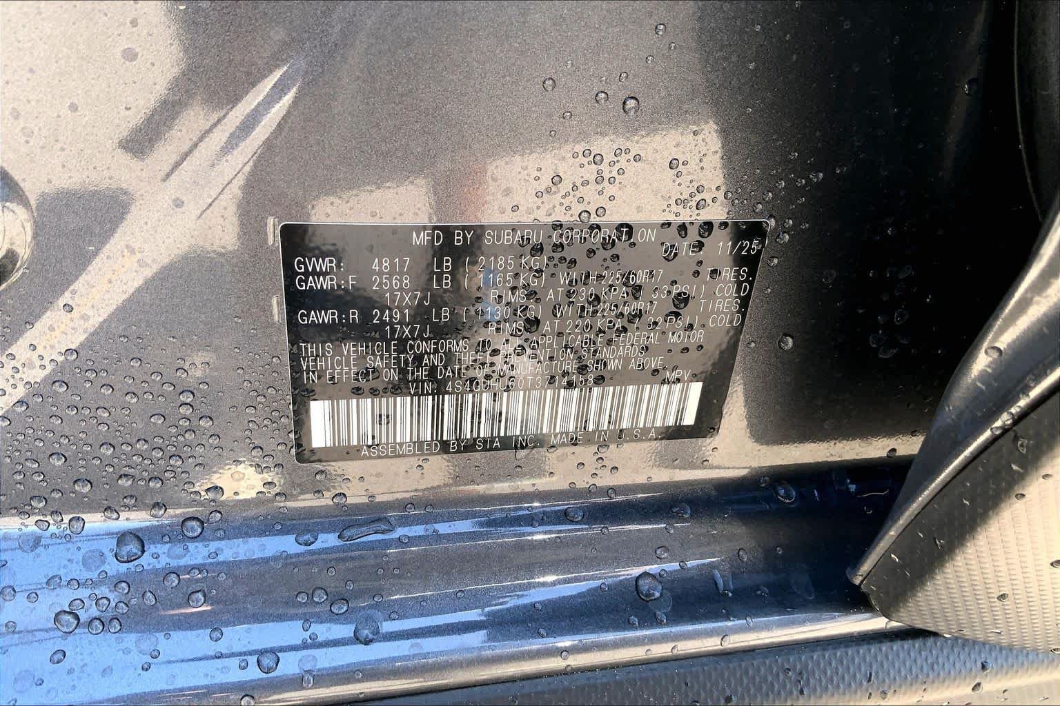 Certified Used 2026 Magnetite Gray Metallic Subaru Wilderness image 30