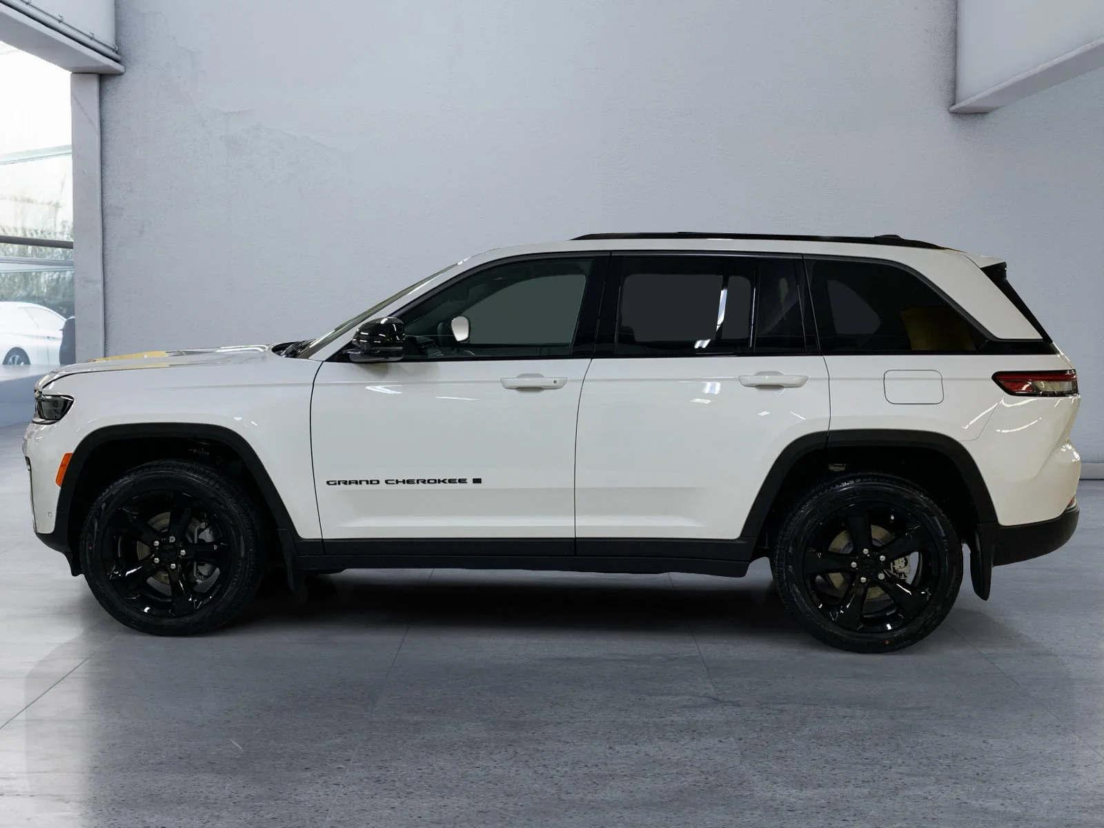 New 2026 Bright White Jeep Limited image 2