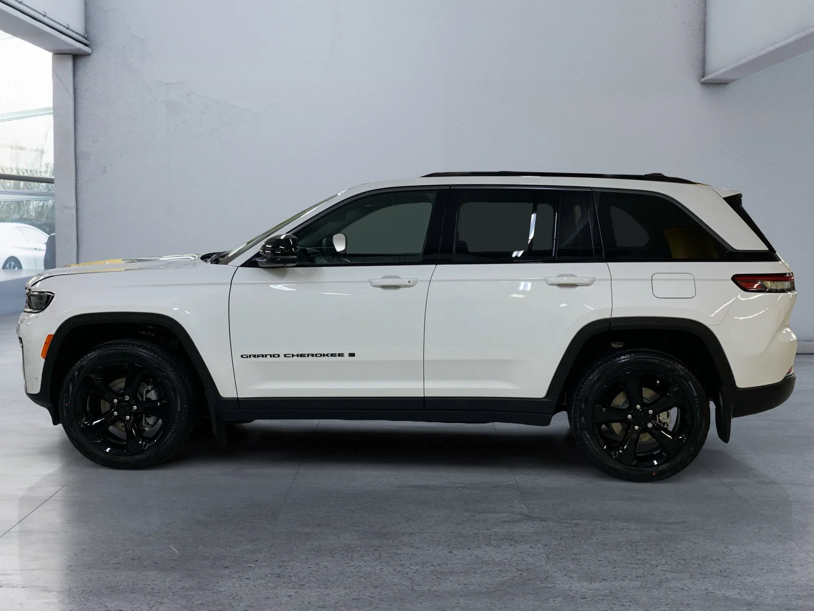 New 2026 Bright White Jeep Limited image 2