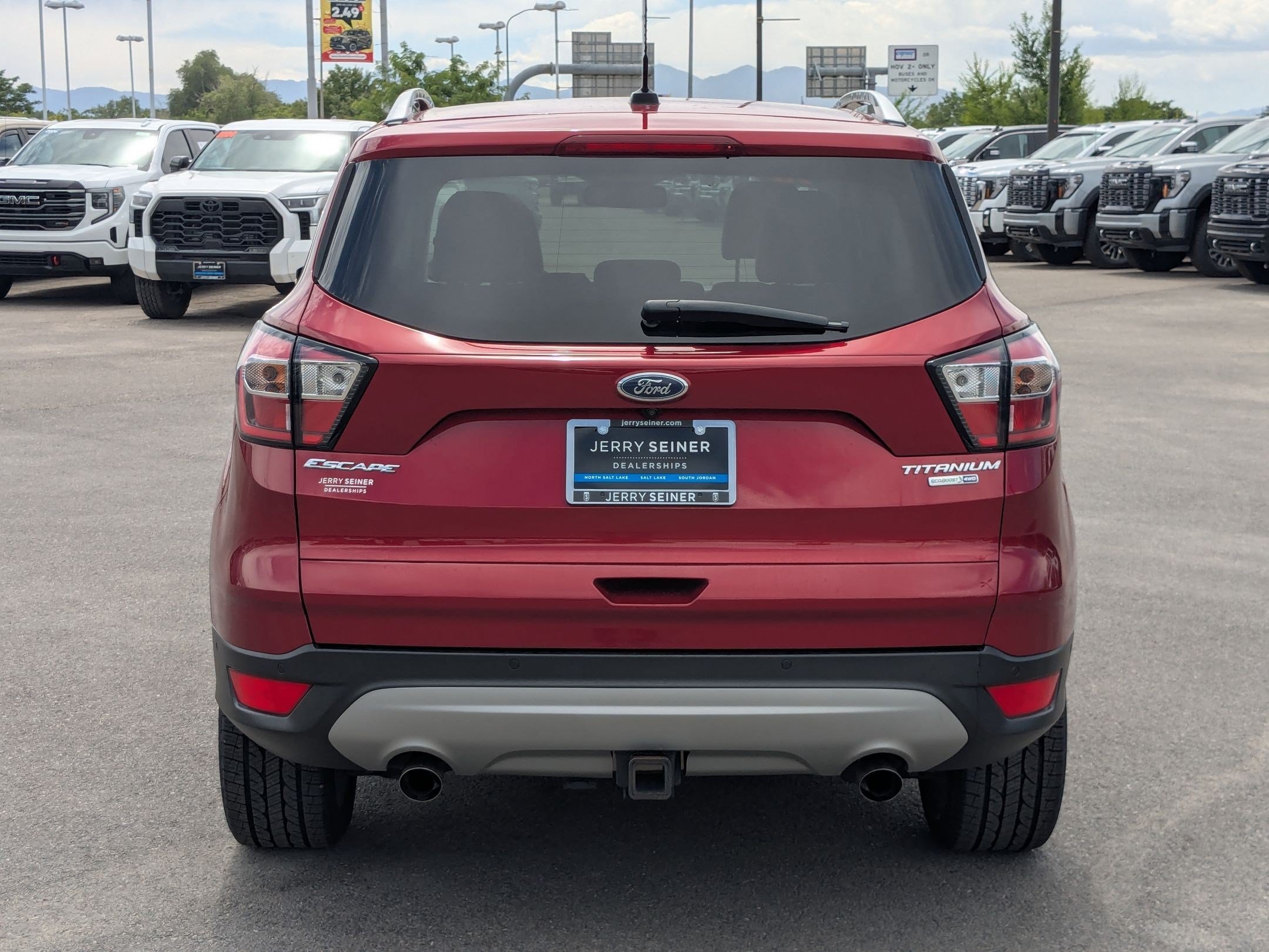 Used 2017 Ruby Red Metallic Ford Titanium image 5