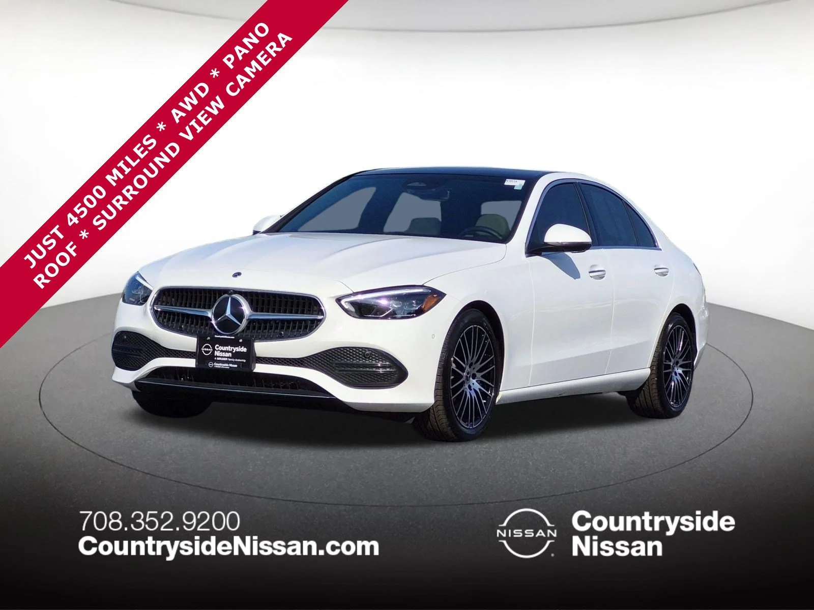 Used 2025 White Mercedes-Benz C 300 image 1