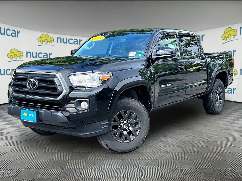 Used 2021 Midnight Black Metallic Toyota SR5 image 3