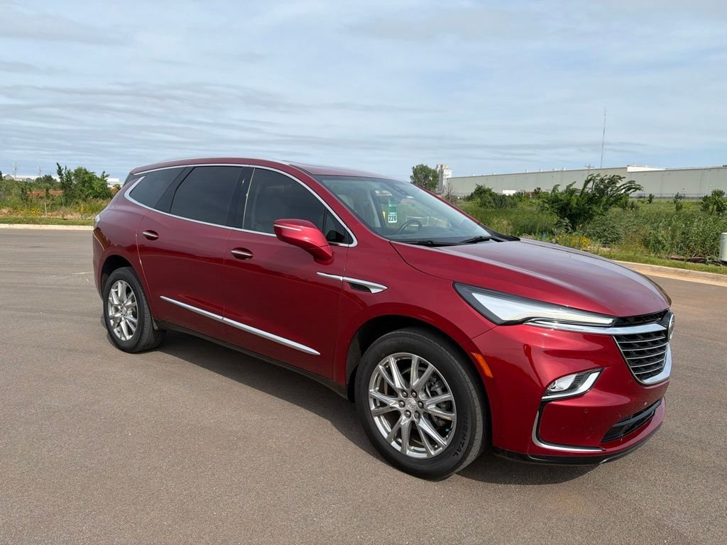 Used 2022 Cherry Red Tintcoat Buick Premium Group image 2