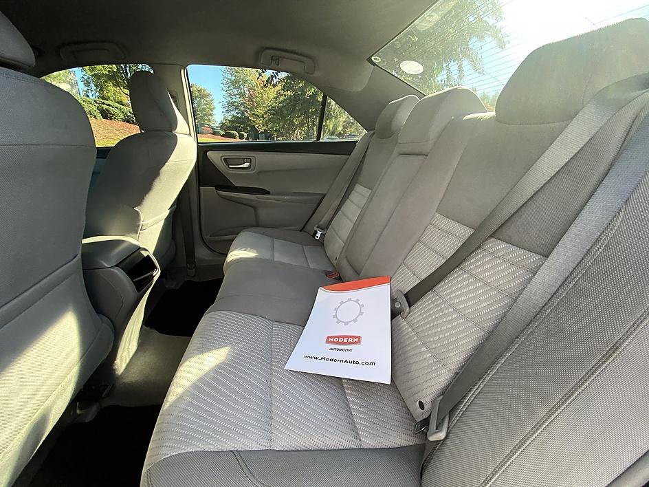 Used 2017 Midnight Black Metallic Toyota LE image 12