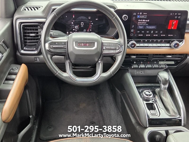 Used 2023 Summit White GMC 4WD Crew Cab AT4 image 11