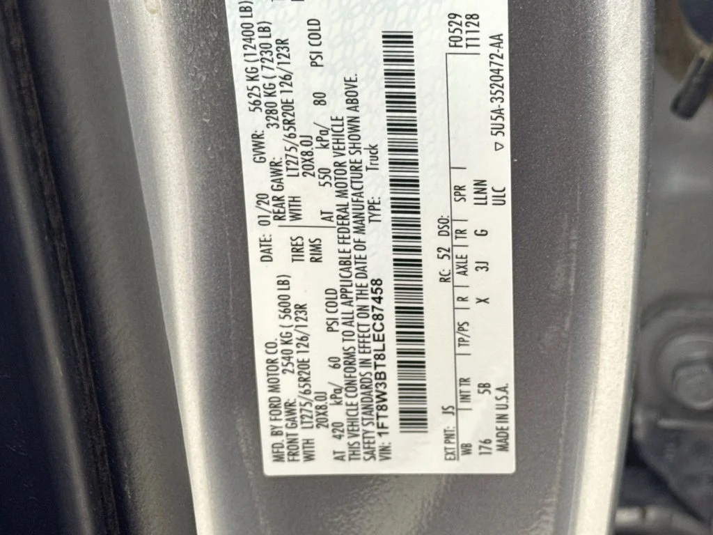 Used 2020 Silver Metallic Ford Lariat image 39