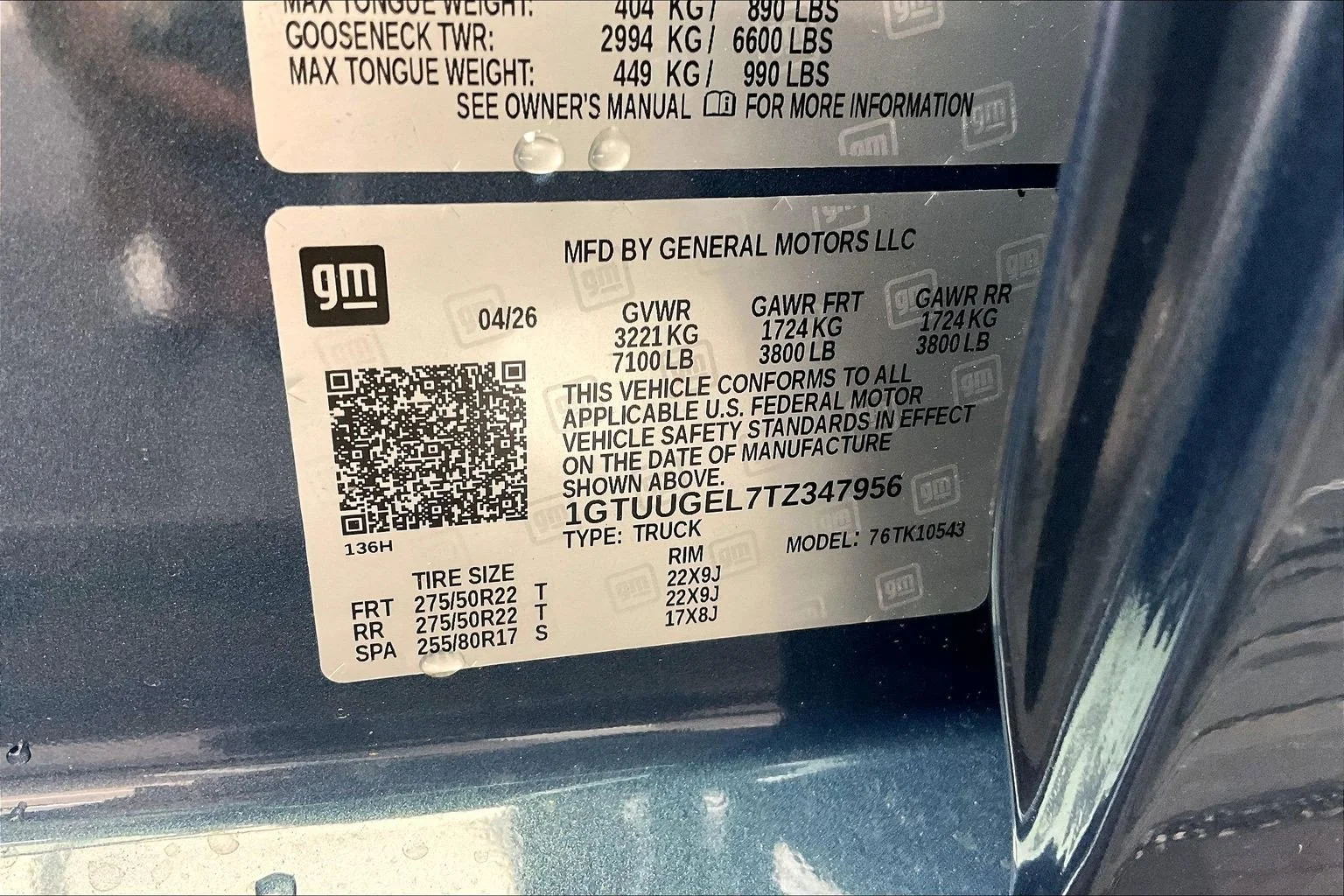 New 2026 Downpour Metallic GMC Denali image 20