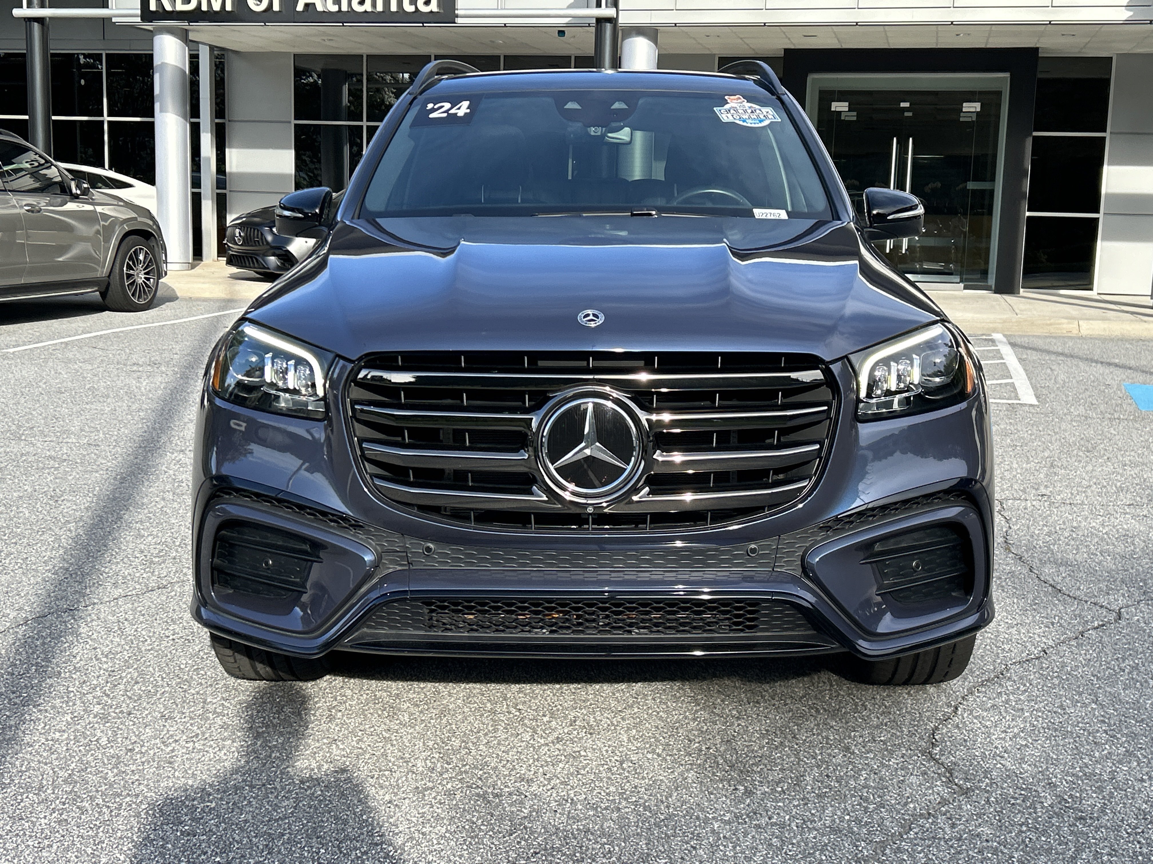 Certified Used 2024 Twilight Blue Metallic Mercedes-Benz GLS 450 4MATIC® SUV image 3