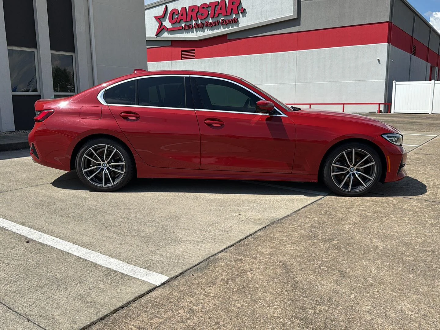 Used 2021 Melbourne Red Metallic BMW 330i image 14