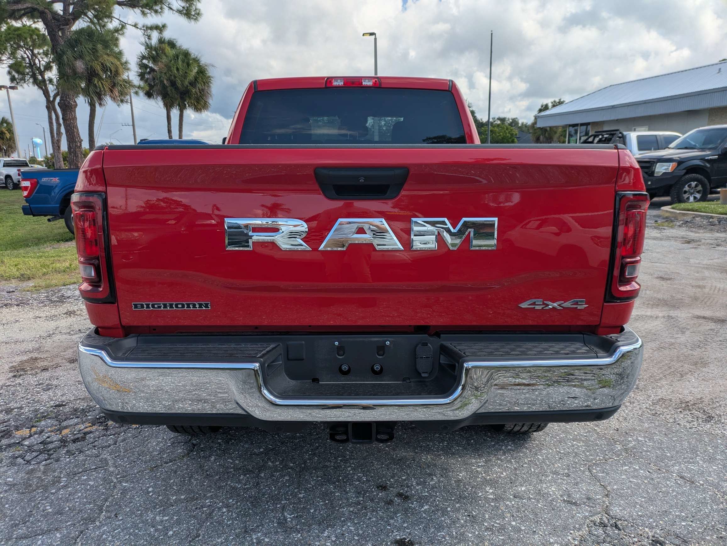 Used 2026 Flame Red Clearcoat Ram Big Horn image 6