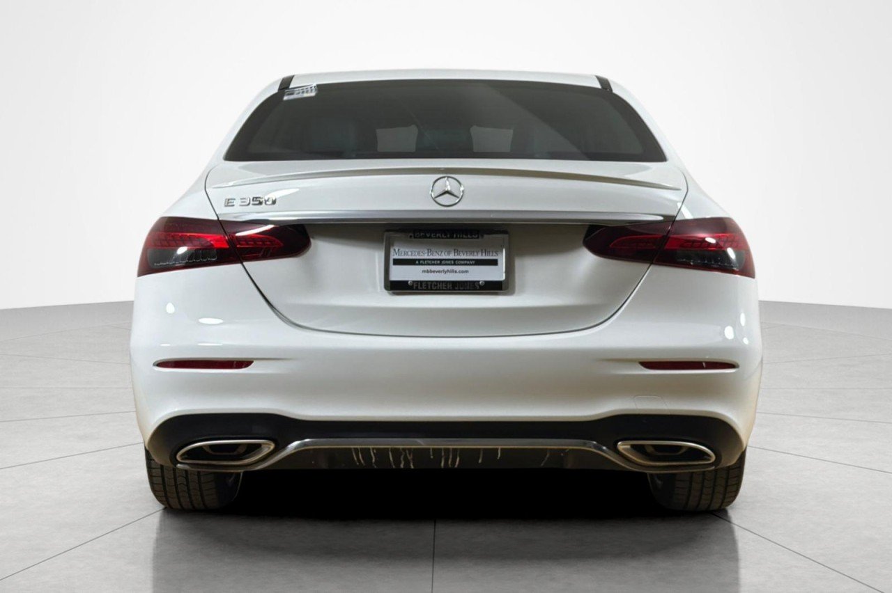 Certified Used 2023 Polar White Mercedes-Benz E 350 image 4