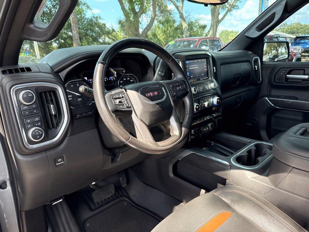 Used 2021 SATIN STEEL METALLIC GMC AT4 image 24