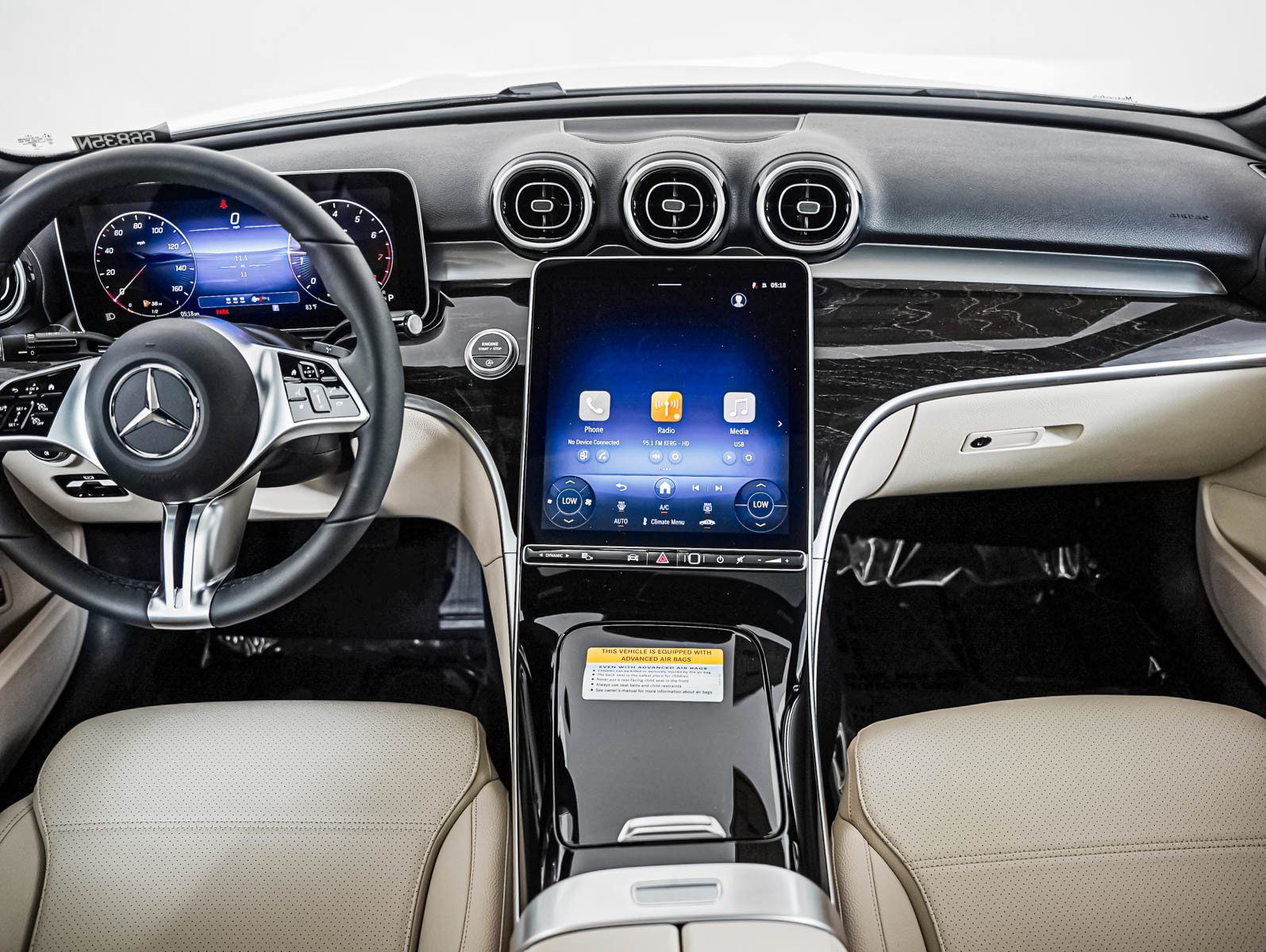 New 2026 Polar White Mercedes-Benz C 300 image 12