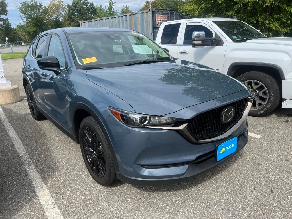 Used 2021 Gray Mazda Carbon Edition Turbo image 1