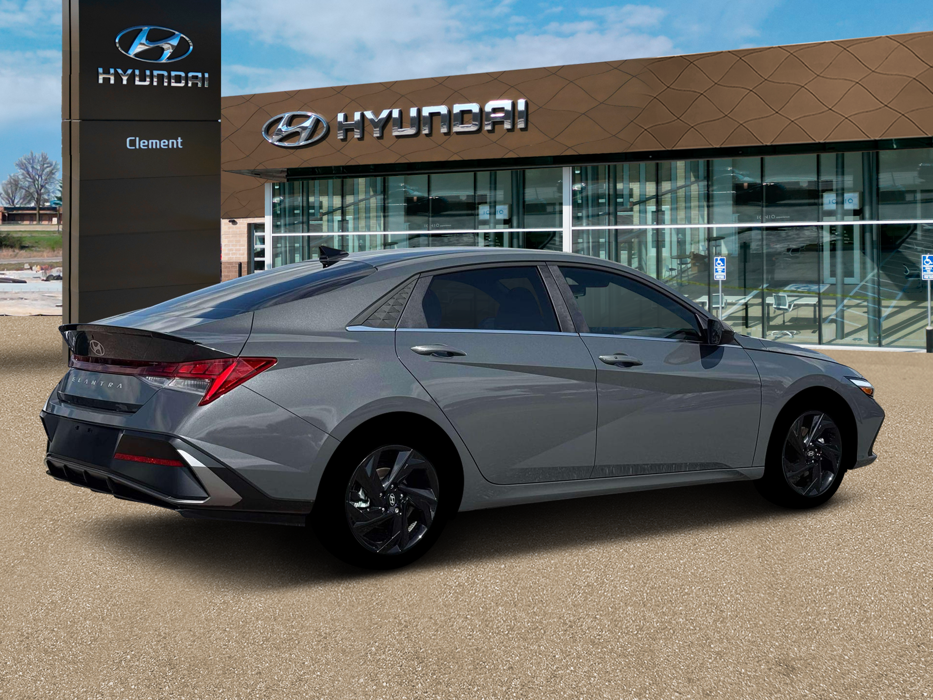 New 2026 Gray Hyundai SEL Sport image 8
