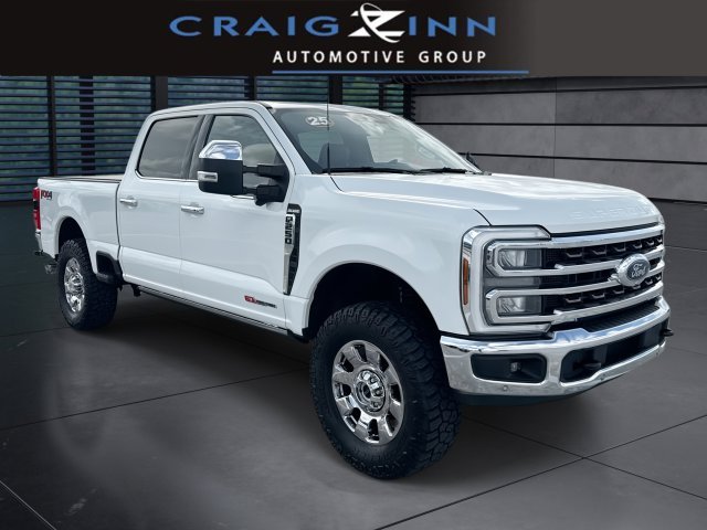 Used 2025 White Ford King Ranch image 1