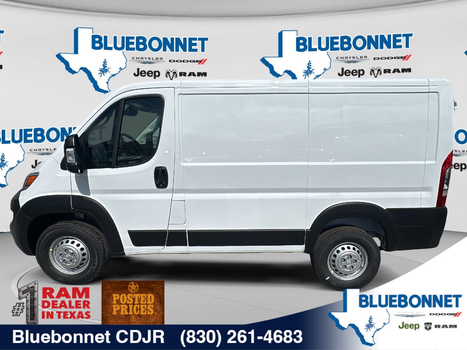New 2026 Bright White Clear-Coat Exterior Paint RAM Tradesman image 8