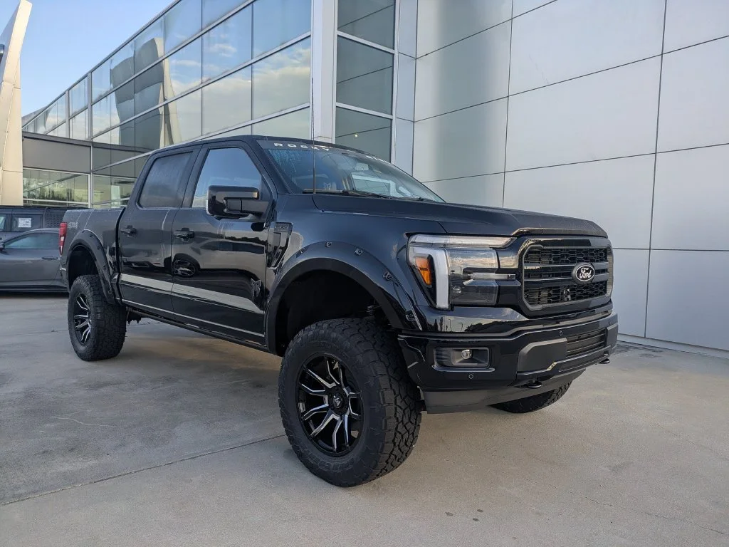 New 2026 Agate Black Metallic Ford Lariat image 2