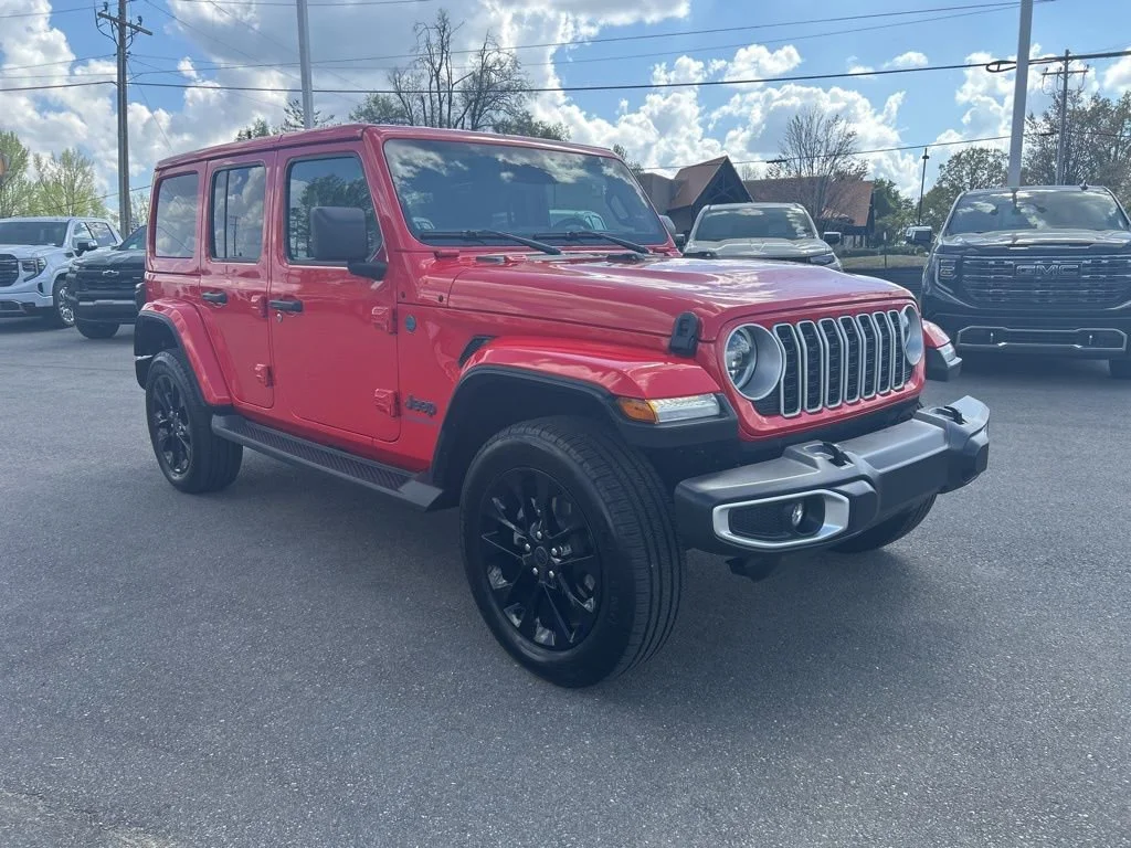 Used 2025 Red Jeep Sahara image 7