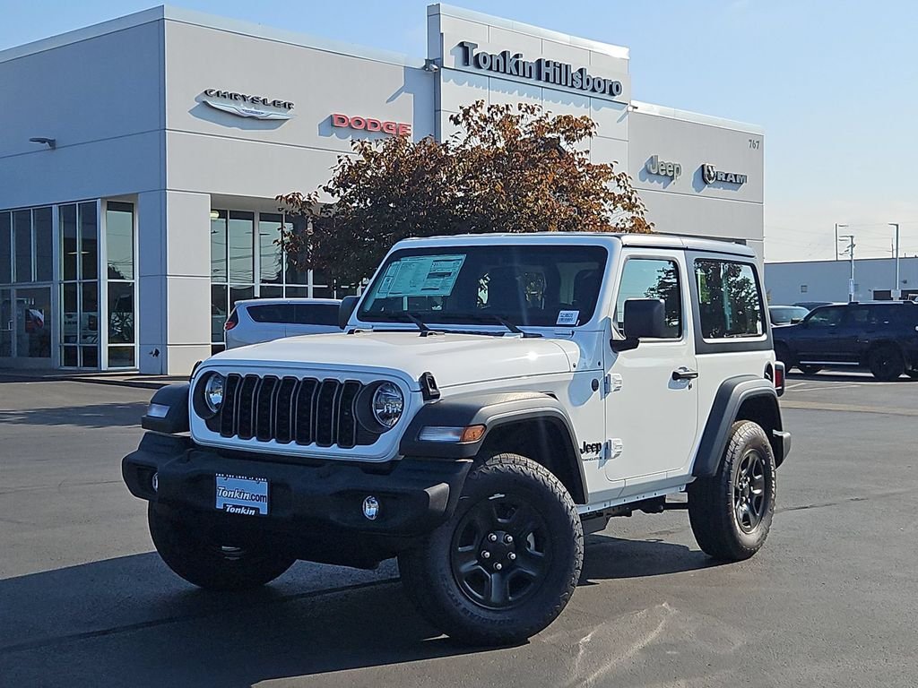 New 2026 Bright White Clearcoat Jeep Sport image 2