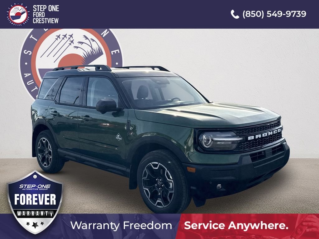 New 2025 Eruption Green Metallic Ford Outer Banks® image 1