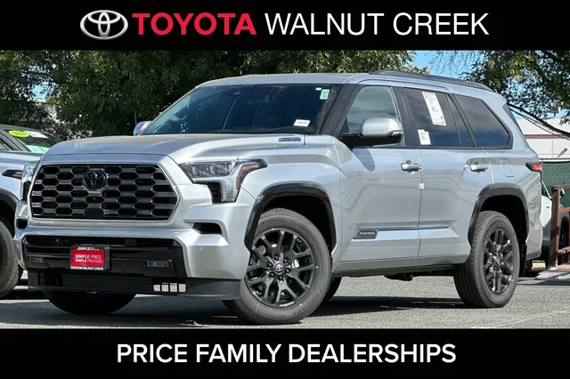 2026 Toyota Sequoia 2026 Toyota Sequoia Platinum 4D Sport Utility