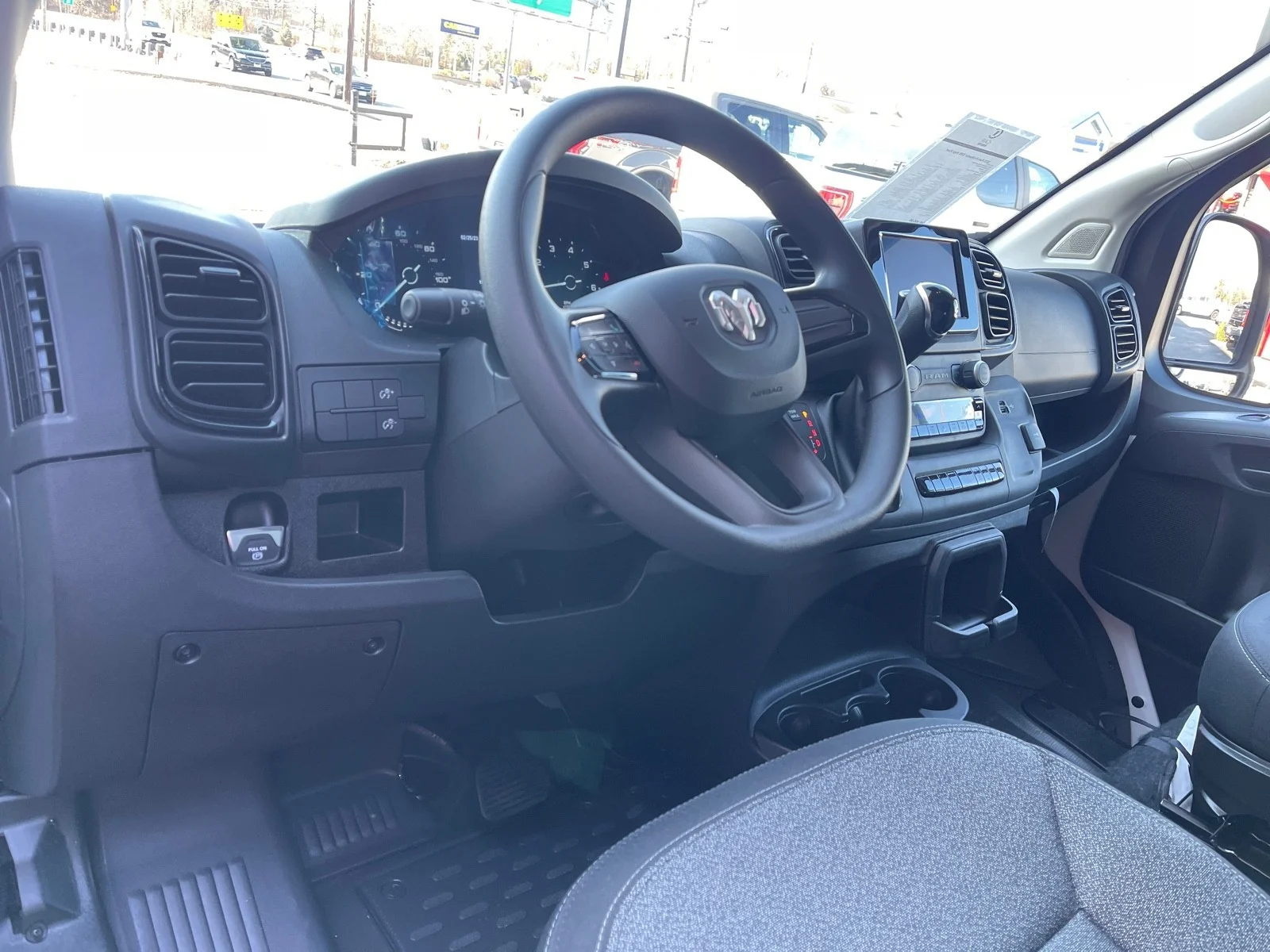 Used 2023 Bright White Clearcoat Ram High Roof image 15