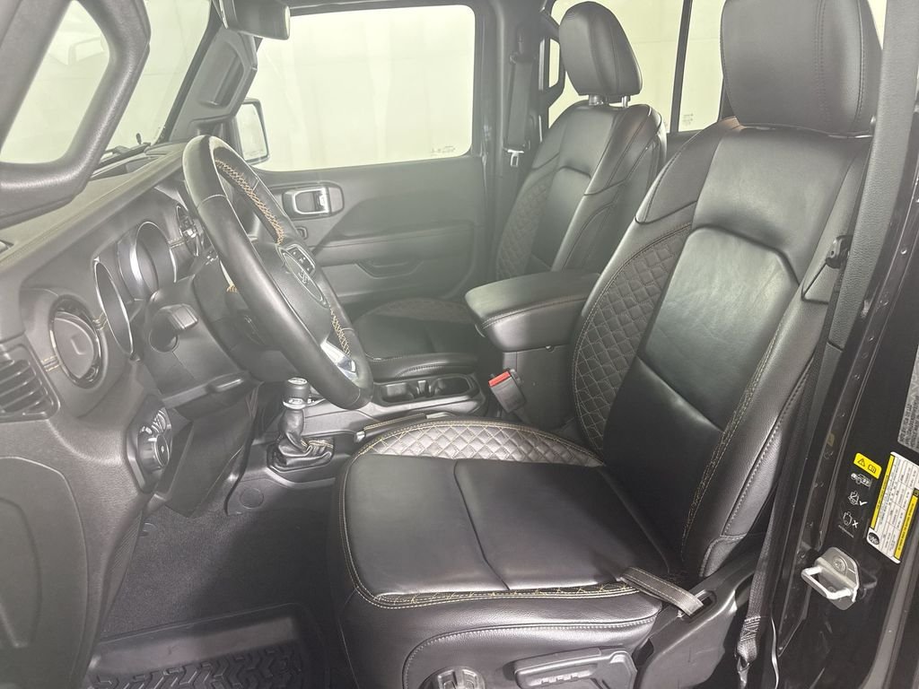 Used 2021 Black Jeep Unlimited Sahara High Altitude image 22