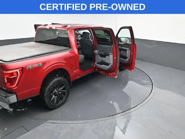 Certified Used 2021 Red Metallic Ford XLT image 24