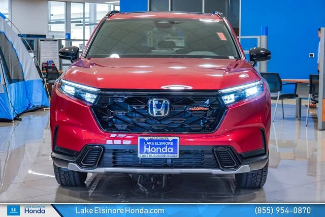 New 2026 Radiant Red Metallic Honda AWD TrailSport Hybrid image 2