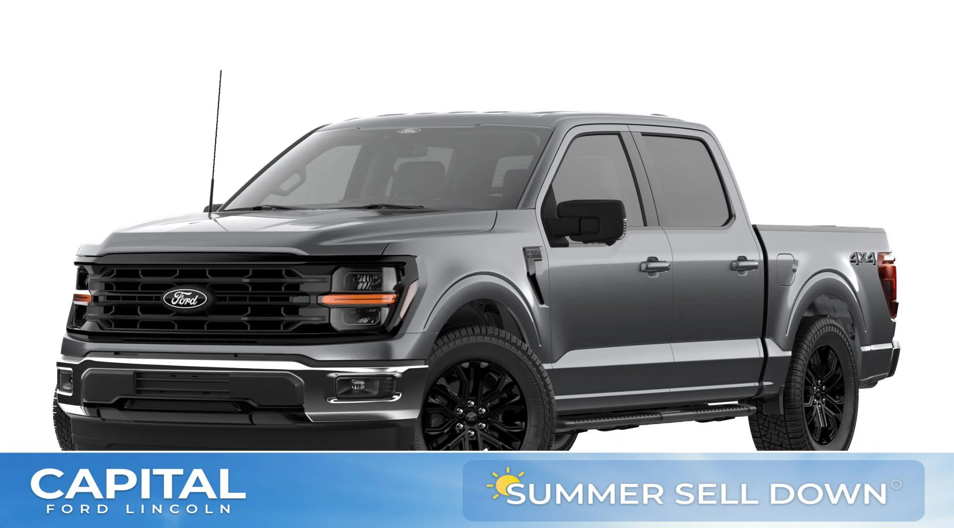 New 2026 CARBONIZED GREY METALLIC Ford XLT image 1