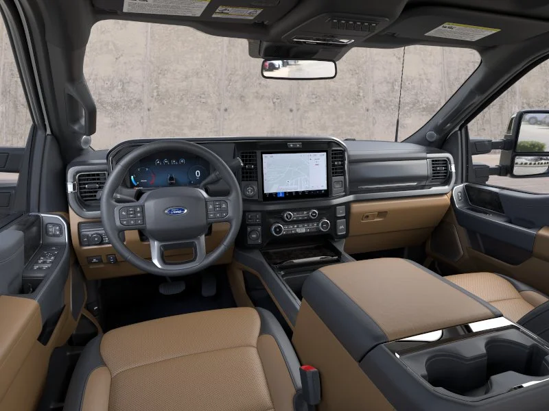 New 2026 Star White Metallic Tri-Coat Ford F-350® Lariat® image 9