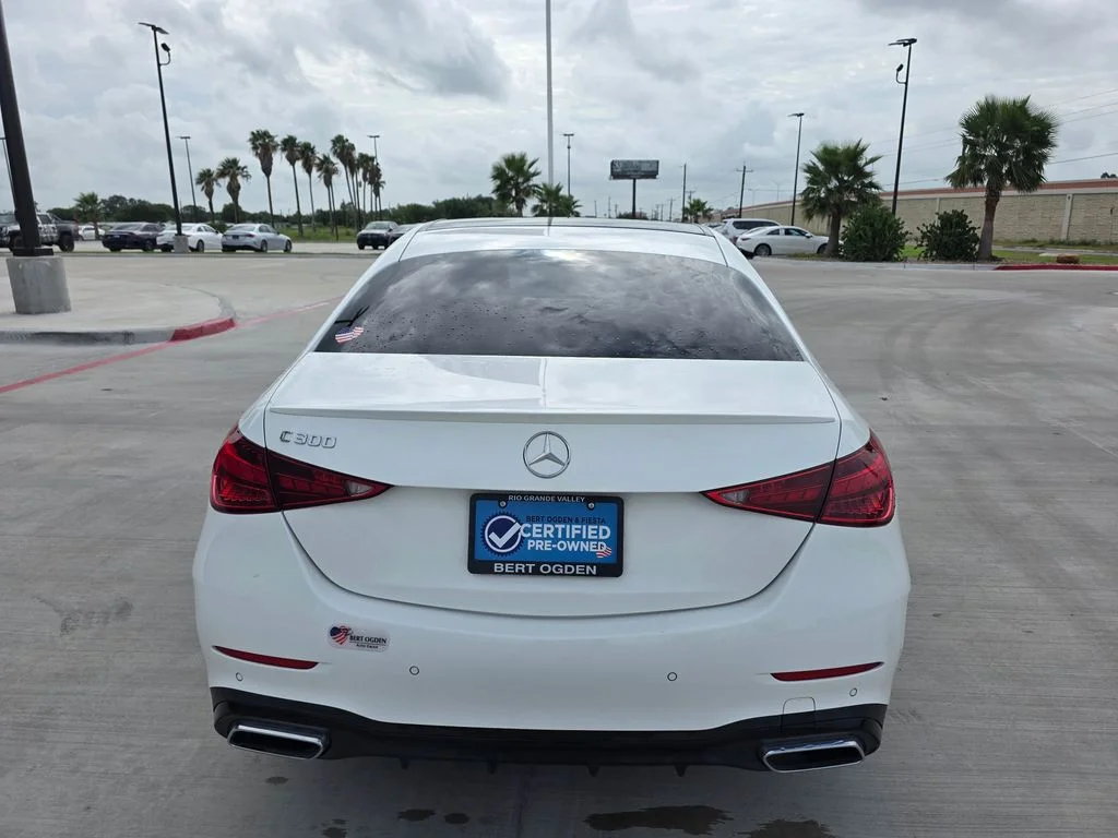 Used 2023 White Mercedes-Benz C 300 image 6