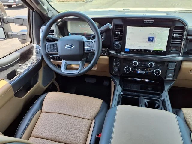 New 2026 Star White Metallic Tri-Coat Ford Lariat image 9