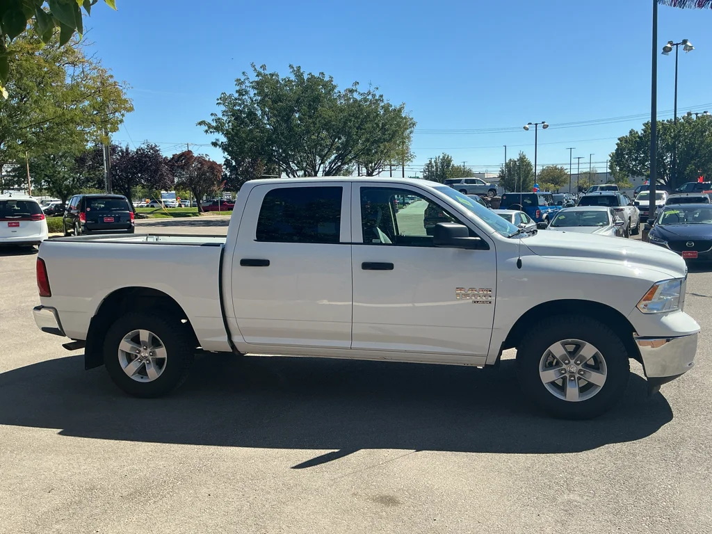 Used 2023 Bright White Clearcoat Ram SLT image 4