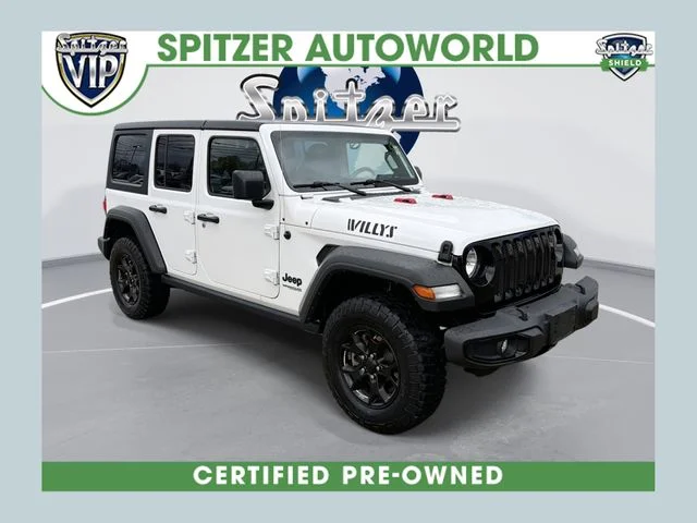 2022 Jeep Wrangler Unlimited Willys