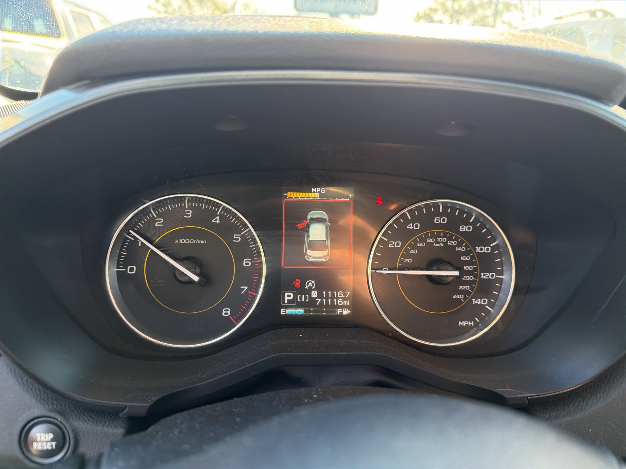 Used 2021 Horizon Blue Pearl Subaru Sport image 2