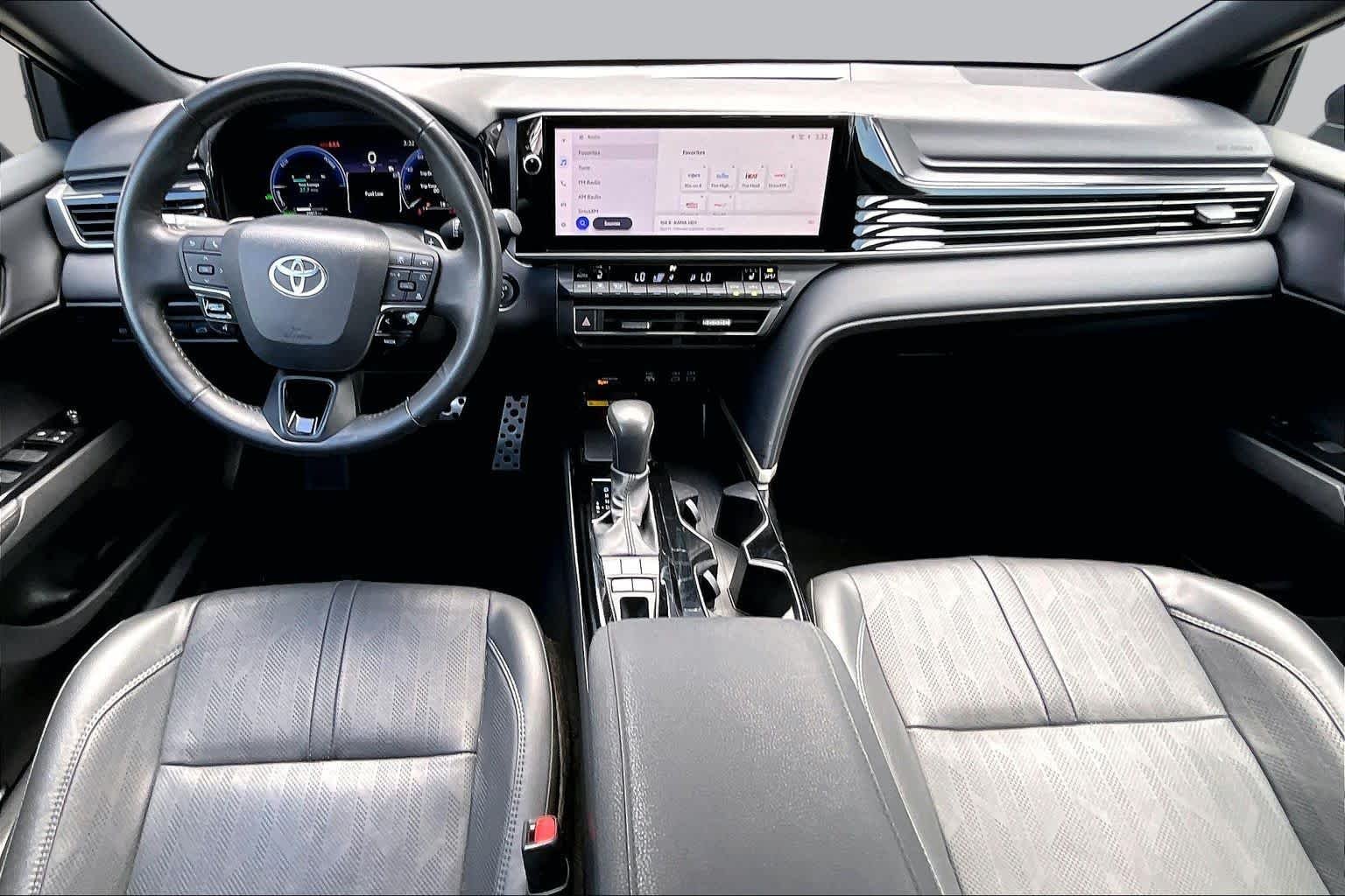 Used 2025 Midnight Black Metallic Toyota XSE image 16