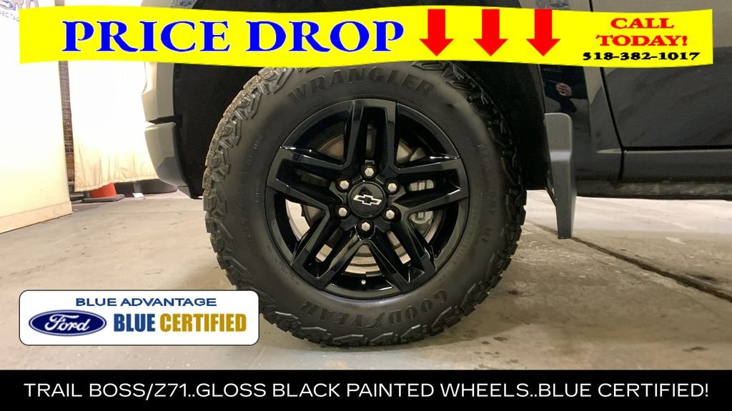 Certified Used 2024 Black Chevrolet Custom Trail Boss image 40