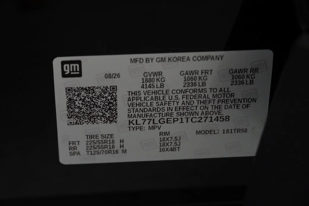 New 2026 Mosaic Black Metallic Chevrolet 1RS image 42