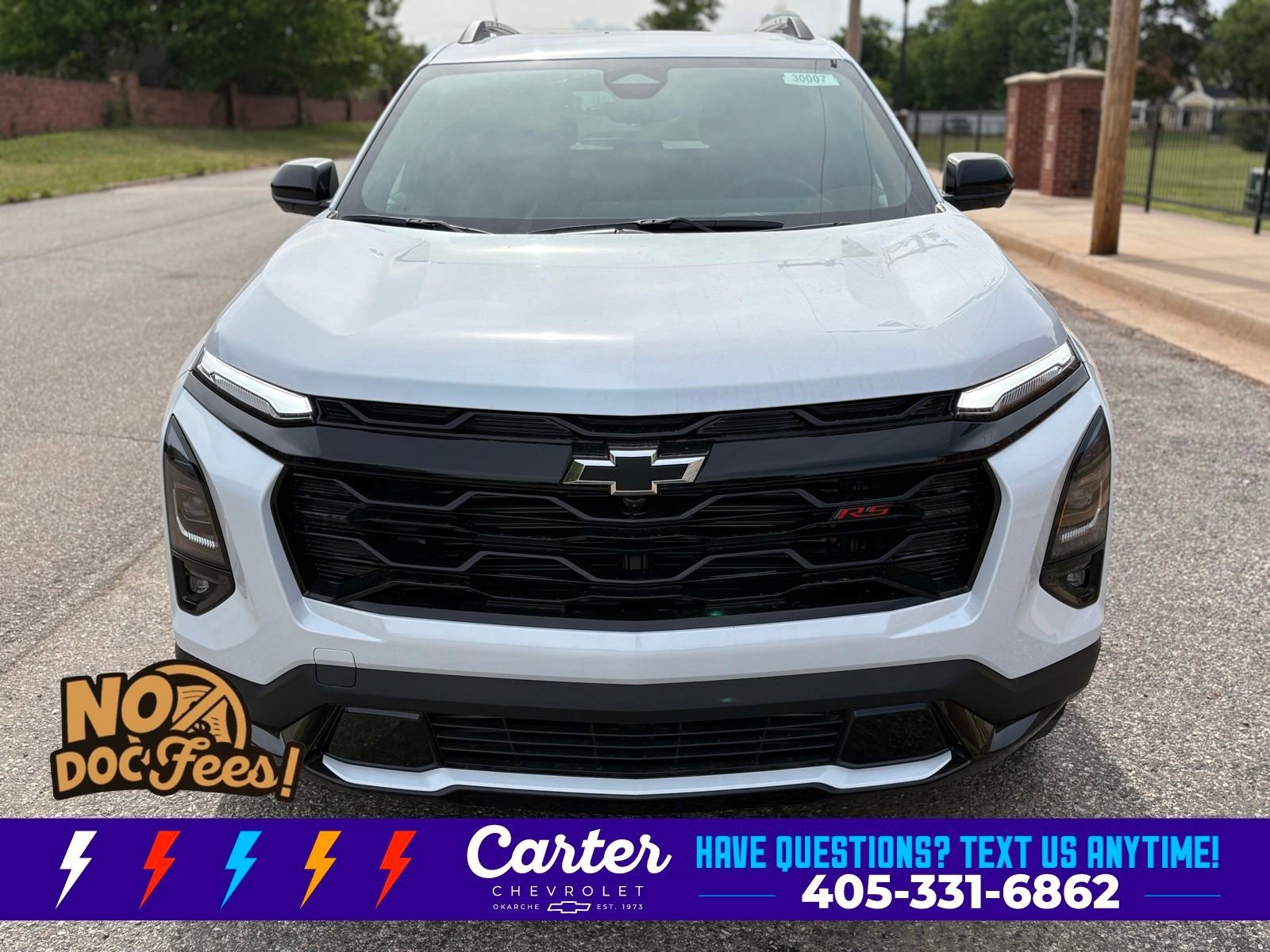 New 2026 Polar White Tricoat Chevrolet RS image 4