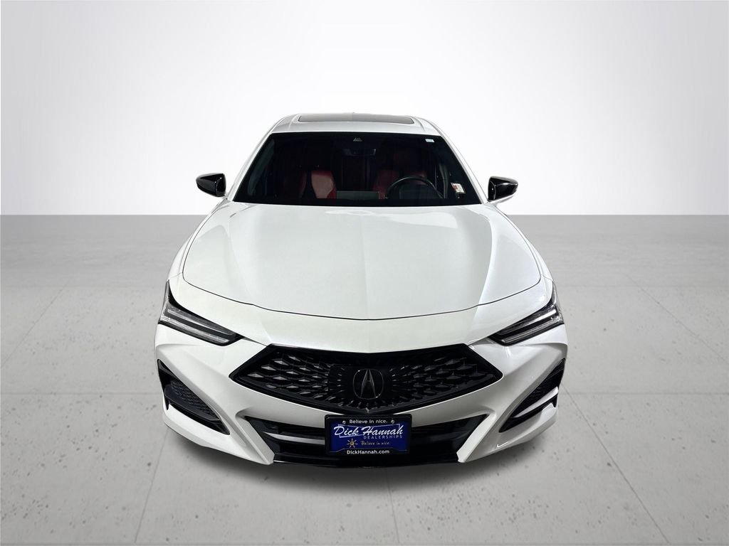 Used 2023 Platinum White Pearl Acura A-Spec Package image 3