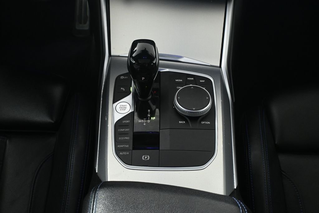 Used 2022 Blue Metallic BMW M340i xDrive image 25