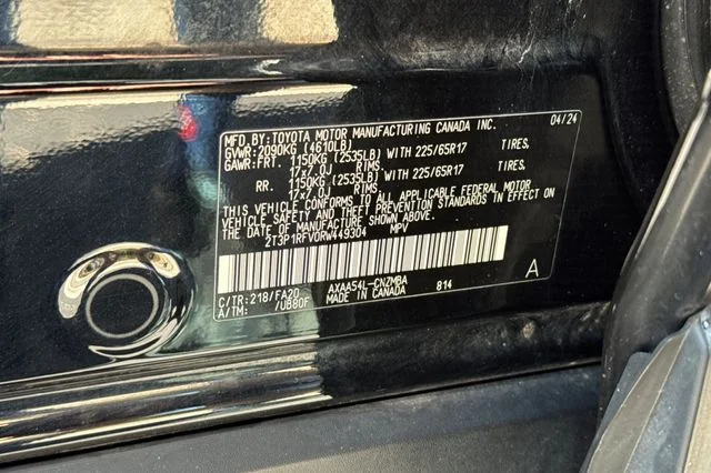 Certified Used 2024 Black Toyota XLE image 36