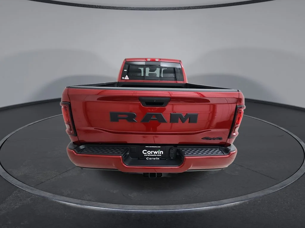 New 2026 Molten Red Pearl-Coat Exterior Paint RAM Tradesman image 7