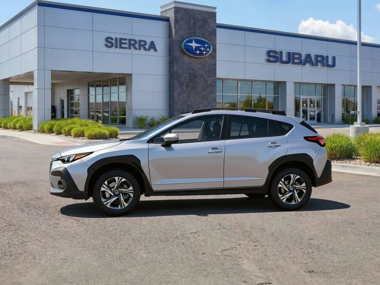 New 2026 Ice Silver Metallic Subaru Premium image 3