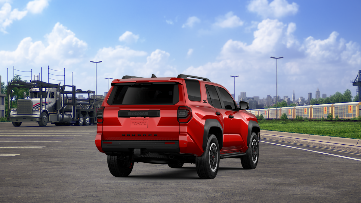 New 2026 Supersonic Red Toyota TRD Off-Road Premium image 8