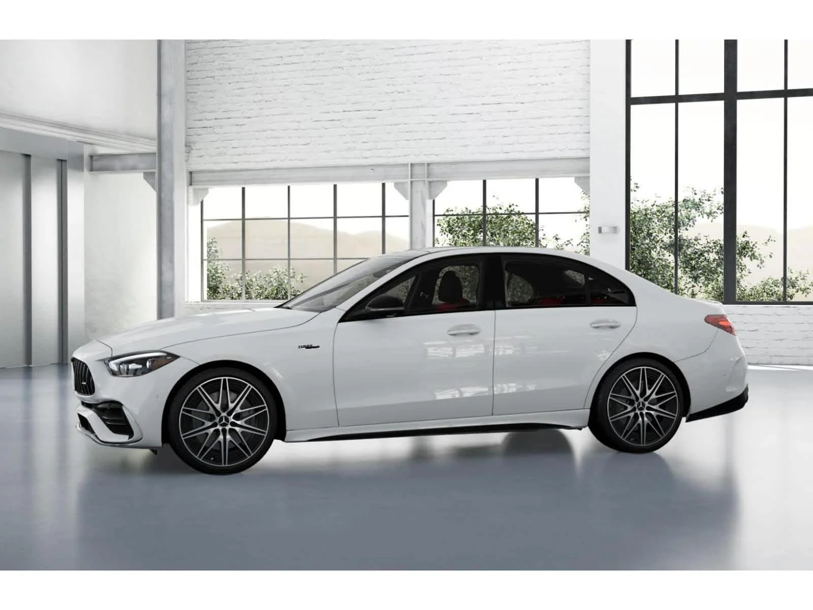 New 2026 Polar White Mercedes-Benz AMG® C 43 4MATIC Sedan image 34