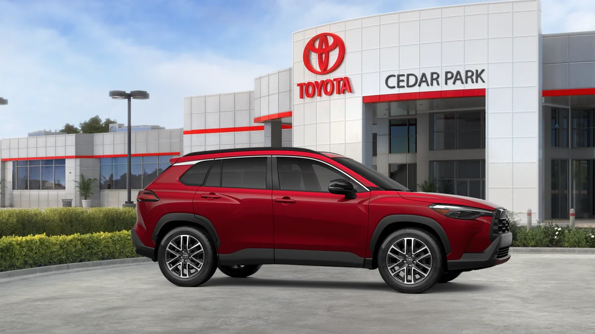 New 2026 Soul Red Crystal Toyota XLE image 13